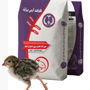 خوراک کامل سوپر استارتر کبک آرین - ویزه هفته اول
